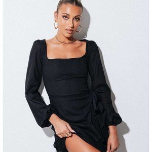 Princess Polly Black Mini Dress